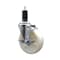 Service Caster 5'' Nylon Swivel 1-1/4'' Expanding Stem Caster with Brake SCC-EX20S514-NYS-TLB-114 - alternate 1